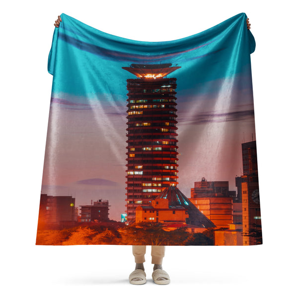 Kenya Sherpa Blanket - Nairobi City, KICC