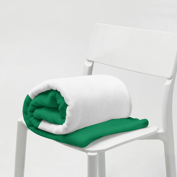 Nigeria Flag Throw Blanket / Prayer Shawl
