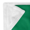 Nigeria Flag Throw Blanket / Prayer Shawl
