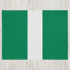 Nigeria Flag Throw Blanket / Prayer Shawl