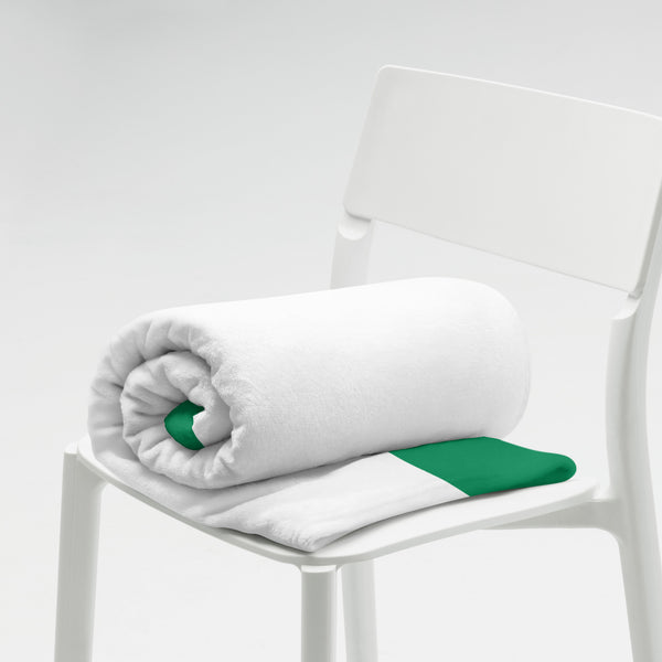 Nigeria Flag Throw Blanket / Prayer Shawl