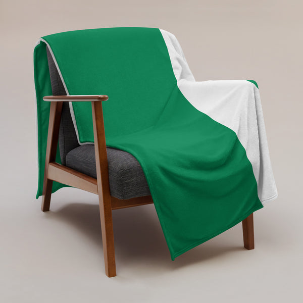 Nigeria Flag Throw Blanket / Prayer Shawl