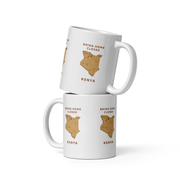 Bring Home Closer – Kenya Map Mug 🇰🇪