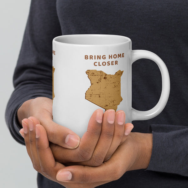 Bring Home Closer – Kenya Map Mug 🇰🇪