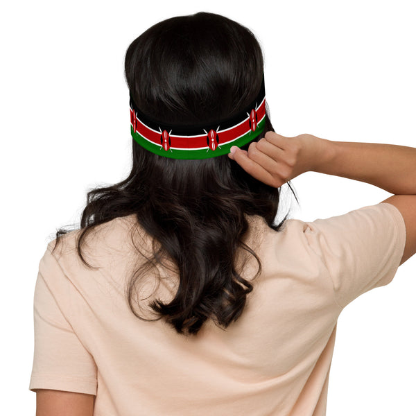 Kenya Headband - Kenyan Flag Headband