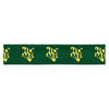 Kenya Headband - Yellow Map on Forest Green Fabric