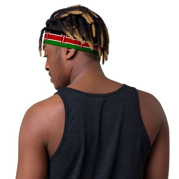 Kenya Headband - Kenyan Flag Headband