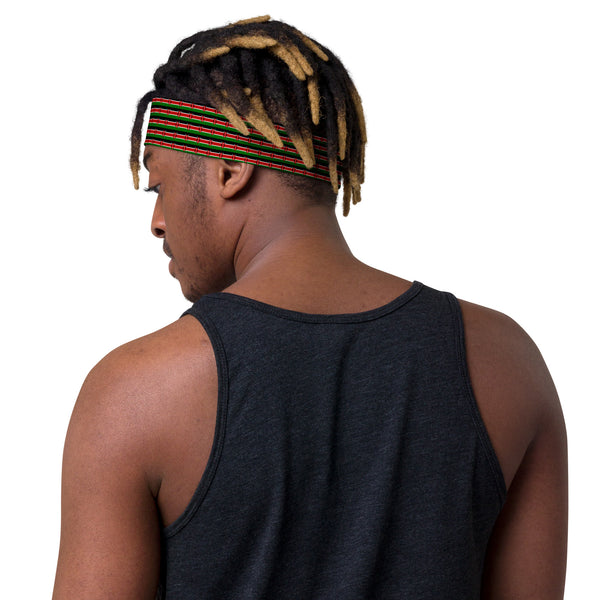 Kenya Headband - Multipattern Kenyan Flag Headband