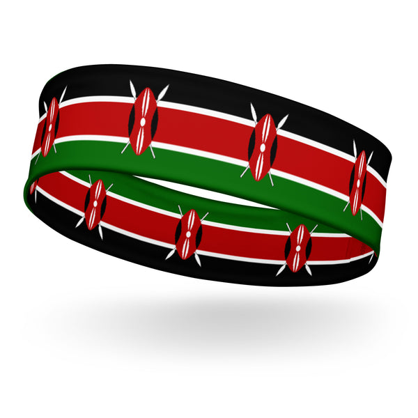 Kenya Headband - Kenyan Flag Headband