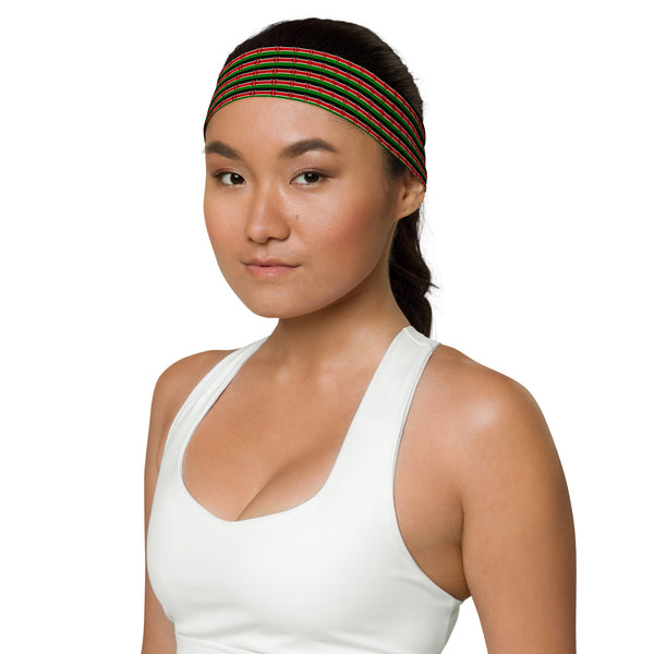 Kenya Headband - Multipattern Kenyan Flag Headband