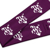 Kenya Headband - White Map on Tyrian Purple Fabric