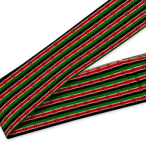 Kenya Headband - Multipattern Kenyan Flag Headband