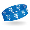 Kenya Headband - White Map on Navy Blue Fabric