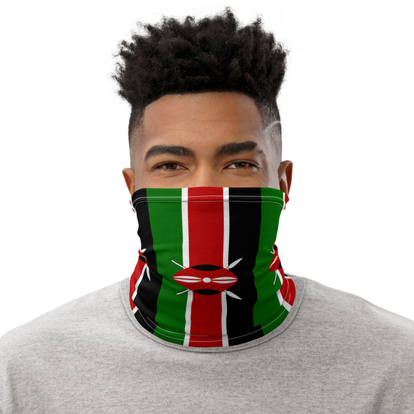Kenya Neck Gaiter - Kenyan Flag