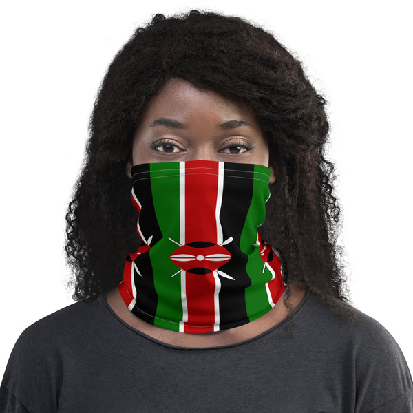Kenya Neck Gaiter - Kenyan Flag