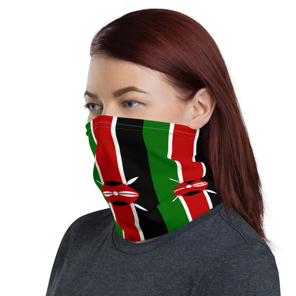 Kenya Neck Gaiter - Kenyan Flag
