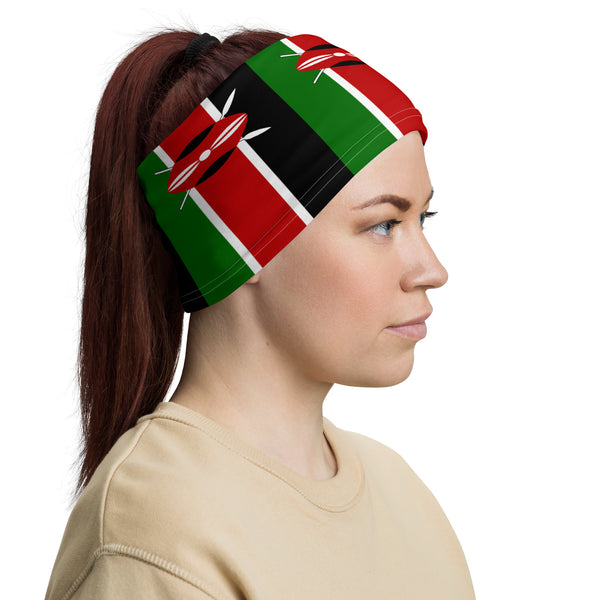 Kenya Neck Gaiter - Kenyan Flag