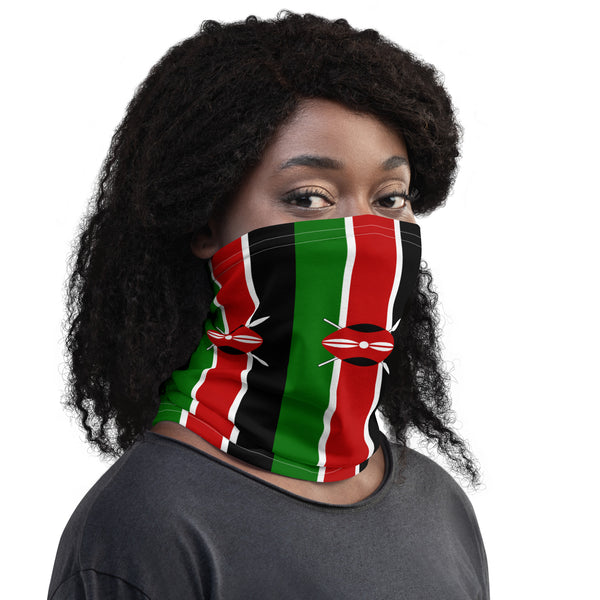 Kenya Neck Gaiter - Kenyan Flag