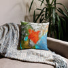 Kenya Throw Pillow - Aerial View of Kenya
