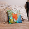 Kenya Throw Pillow - Aerial View of Kenya