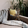 Kenya Coffee Premium Throw Pillow