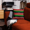 Kenya Premium Throw Pillow - Kenyan Flag Pattern