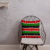 Kenya Premium Throw Pillow - Kenyan Flag Pattern