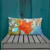 Kenya Throw Pillow - Aerial View of Kenya