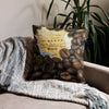 Kenya Coffee Premium Throw Pillow
