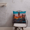 Kenya Premium Throw Pillow - Nairobi City, KICC