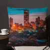 Kenya Premium Throw Pillow - Nairobi City, KICC