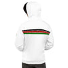 Kenya Flag Unisex Hoodie - Kenyan flag strip on White