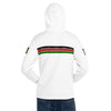 Kenya Flag Unisex Hoodie - Kenyan flag strip on White