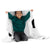Kenya Premium Throw Blanket - Kenya Black Map, on White