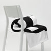 Kenya Premium Throw Blanket - Kenya Black Map, on White