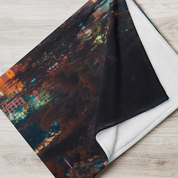 Kenya Throw Blanket- Nairobi City, KICC