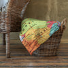 Africa Premium Throw Blanket - African Map