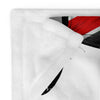 Kenya Flag Throw Blanket - Kenyan Flag (Butterflies pattern)