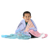 Kenya Premium Throw Blanket - Kenya Map (Blue)