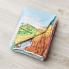 Africa Premium Throw Blanket - African Map