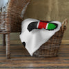 Kenya Flag Throw Blanket - Kenyan Flag (Butterflies pattern)