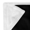 Kenya Premium Throw Blanket- Kenya Grass Green Map, on Plain Black