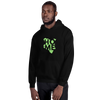 Kenya Unisex Hoodie - Grass Green Home, Kenyan Map