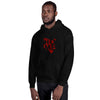 Kenya Unisex Hoodie - Maroon Home, Kenyan Map