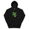 Kenya Unisex Hoodie - Grass Green Home, Kenyan Map
