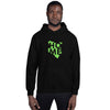 Kenya Unisex Hoodie - Grass Green Home, Kenyan Map