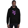 Kenya Unisex Hoodie - Magenta Home, Kenyan Map