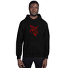 Kenya Unisex Hoodie - Maroon Home, Kenyan Map