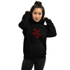 Kenya Unisex Hoodie - Maroon Home, Kenyan Map