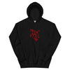 Kenya Unisex Hoodie - Maroon Home, Kenyan Map
